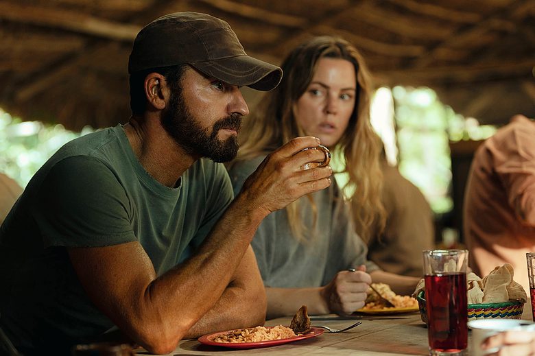 The Mosquito Coast recap Apple TV+: Allie (played by Justin Theroux) and Margot (Melissa George) clearly have some issues they need to work through.