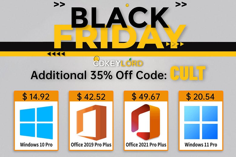 If you'd like to save money on genuine Microsoft software, head to CDKeylord.com using the links above. And don't forget to enter promo code CULT to get extra savings.