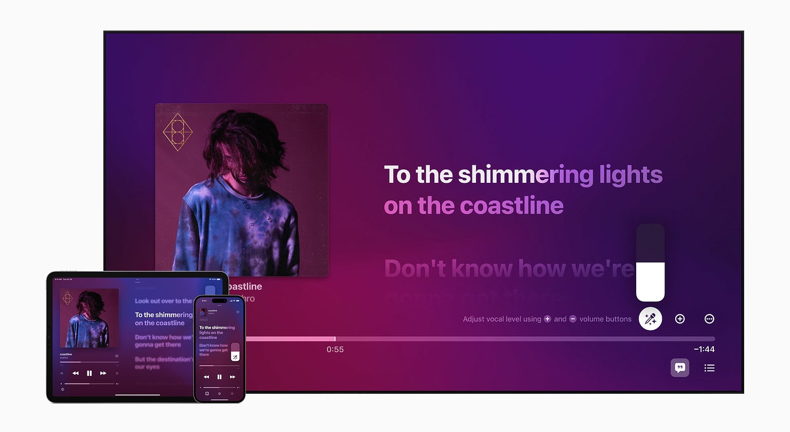Karaoke with your favorite songs with new Apple Music Sing