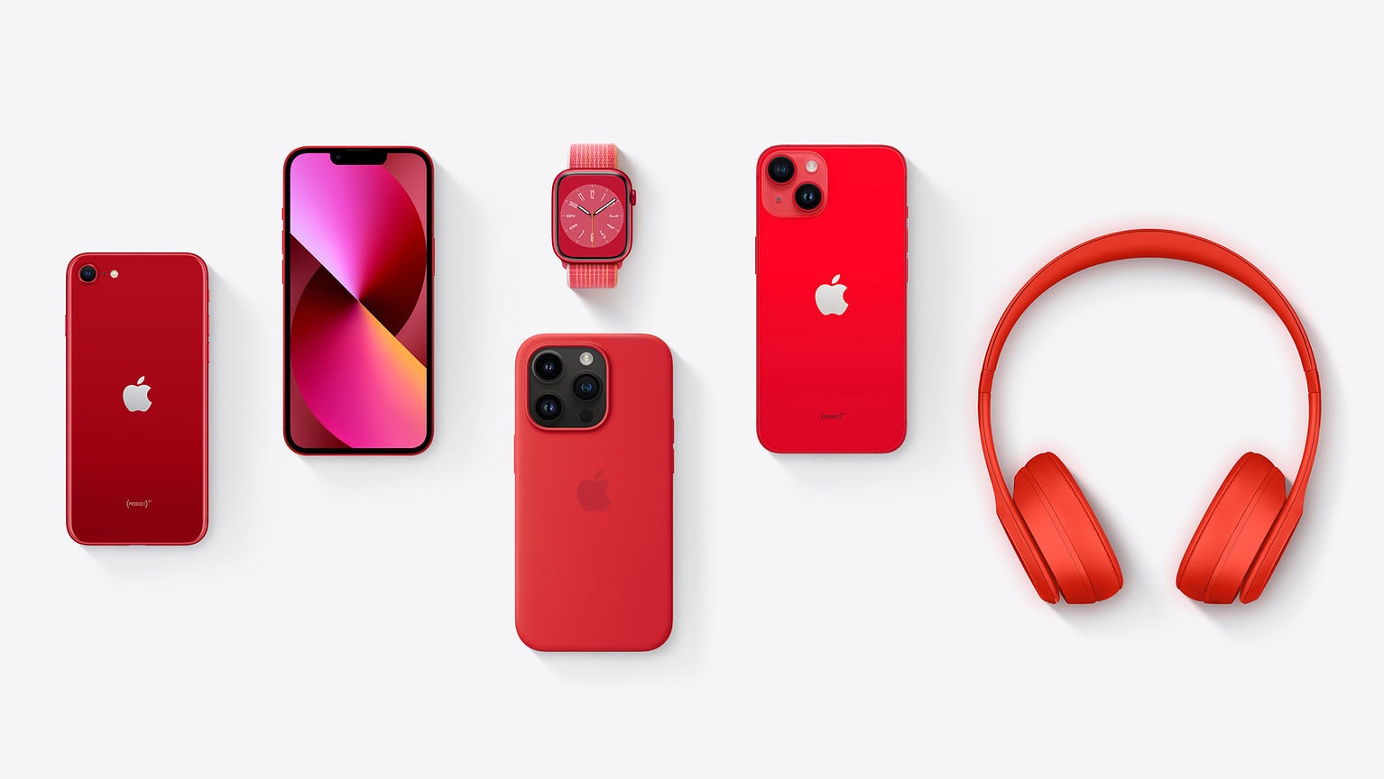 Here's a range of (Product) Red devices that help support the fight against AIDS.