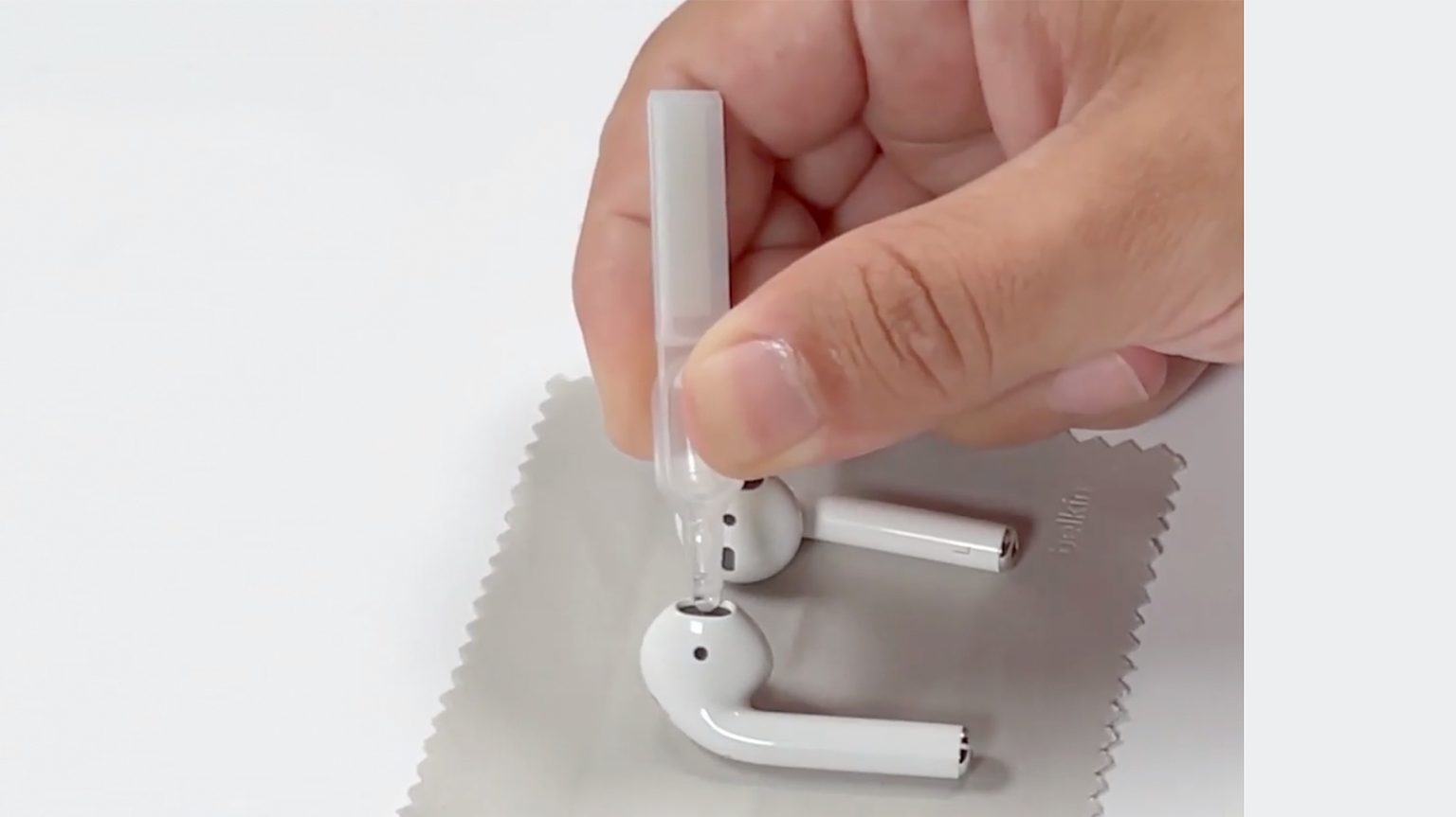 Make AirPods sound like new with Belkin cleaning kit