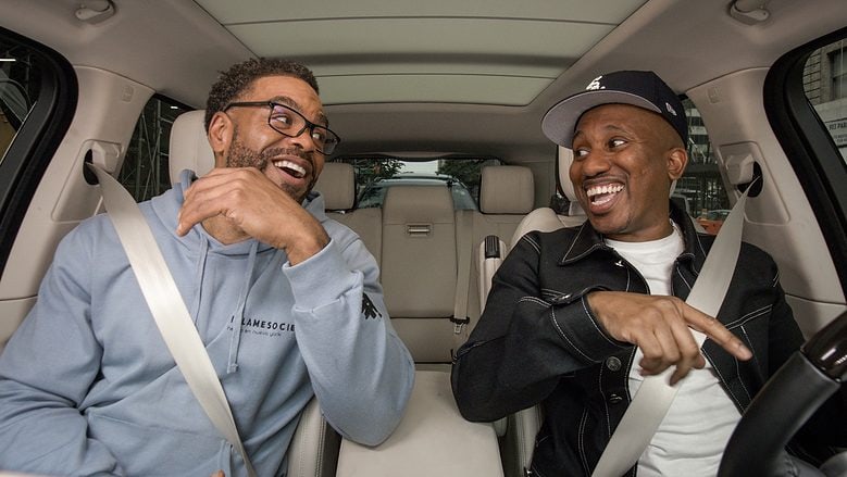 Carpool Karaoke review: Method Man (left) and Chris Redd hook up for some singing and cruising.