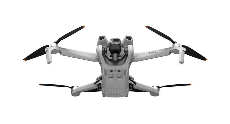 DJI Mini 3 camera drone Smile, you're on drone camera footage.