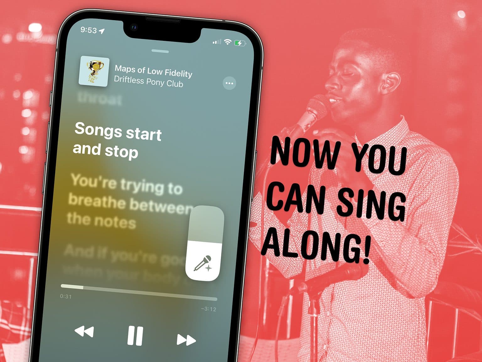 Now you can sing along!