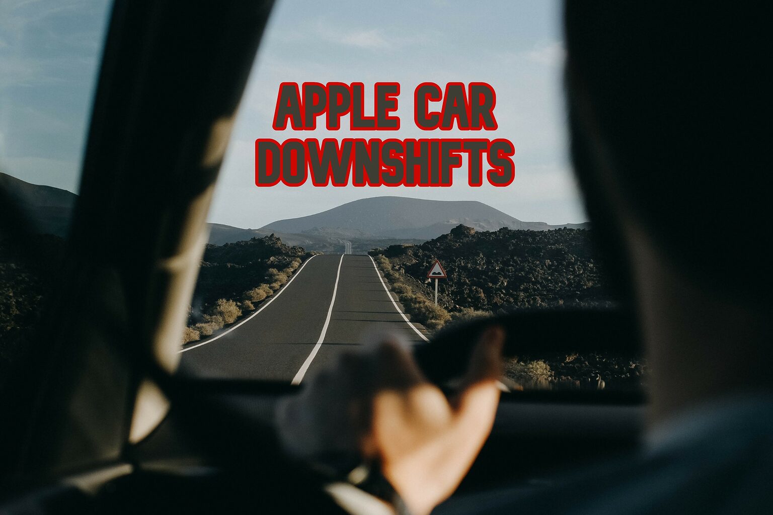It looks like Apple's car will have a steering wheel after all.