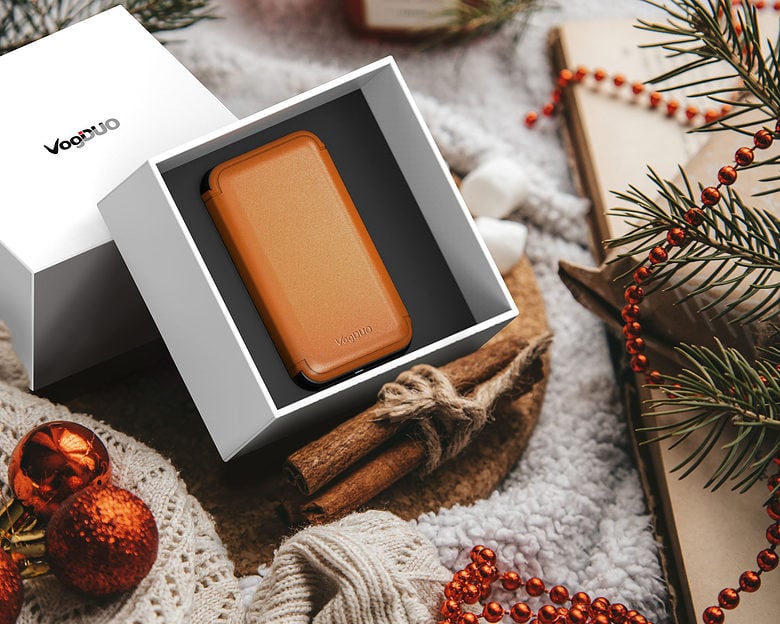 This leather-wrapped 65-watt GaN charger makes a great gift for anyone with Apple gear.