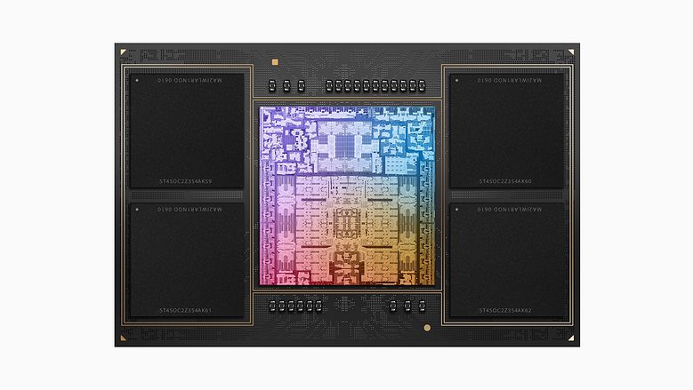 The new Apple M2 Max features 67 billion transistors, 400 GBps of unified memory bandwidth and up to 96 GB of fast, low-latency unified memory.