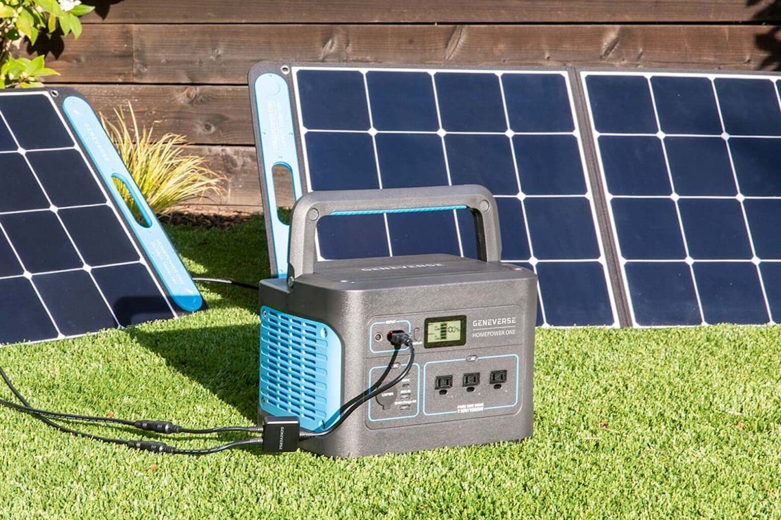 Be ready for emergencies with this solar generator bundle.