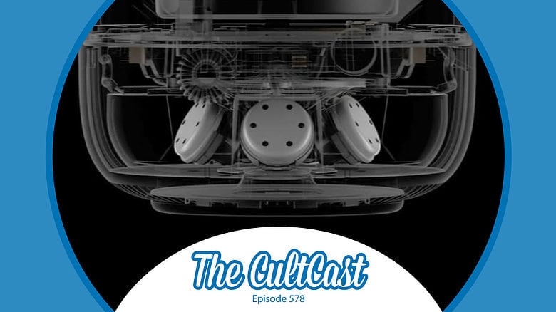 Second-gen HomePod image showing fewer tweeters.