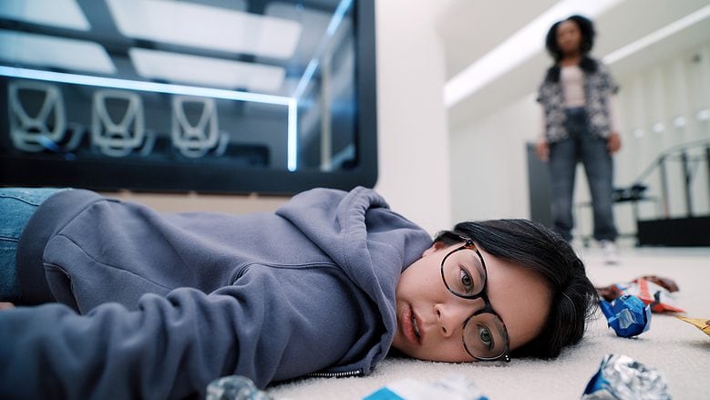 Poppy (played by actress Charlotte Nicdao) gets a big surprise in the Mythic Quest season three finale.