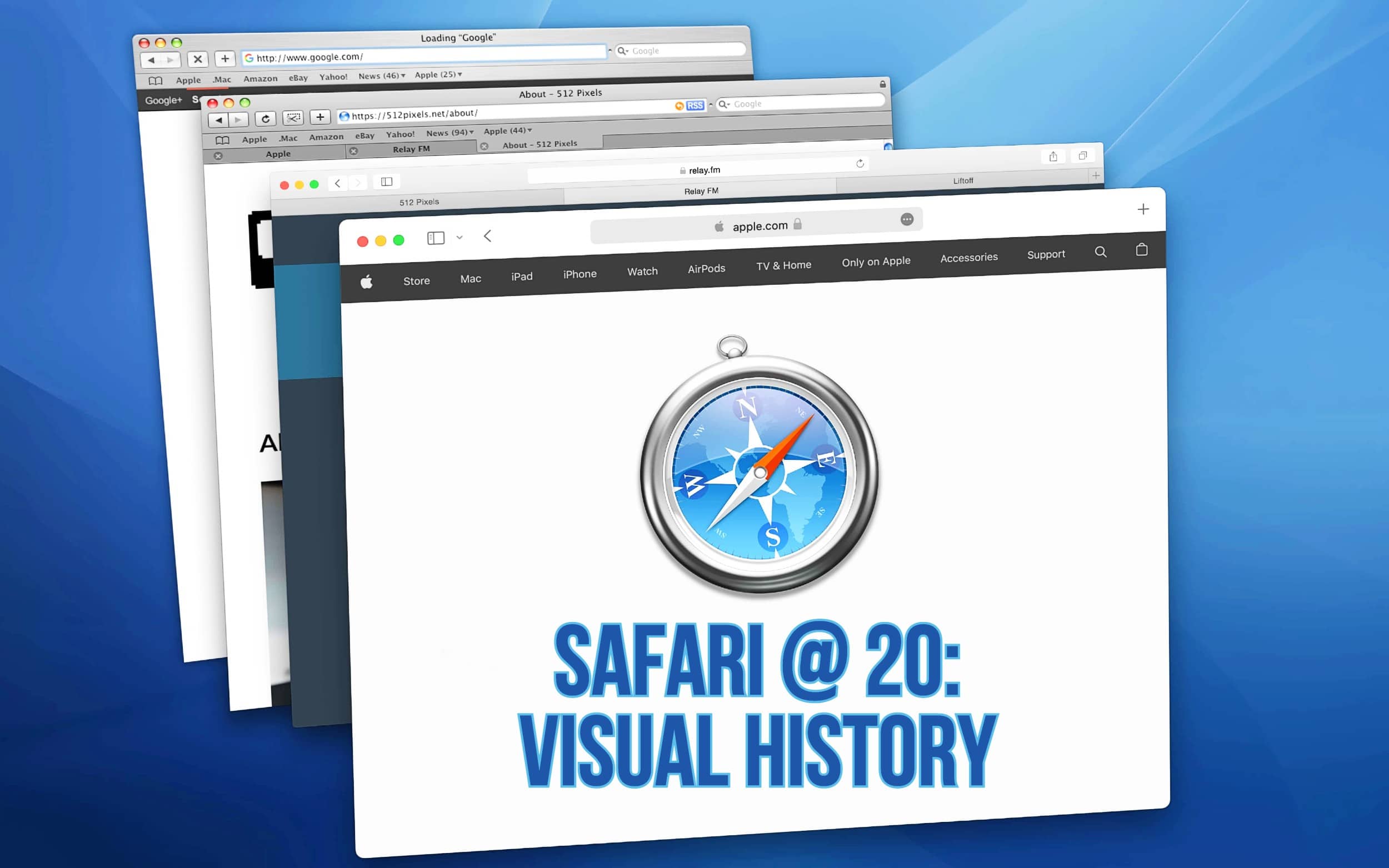 20 years of Safari: A visual history