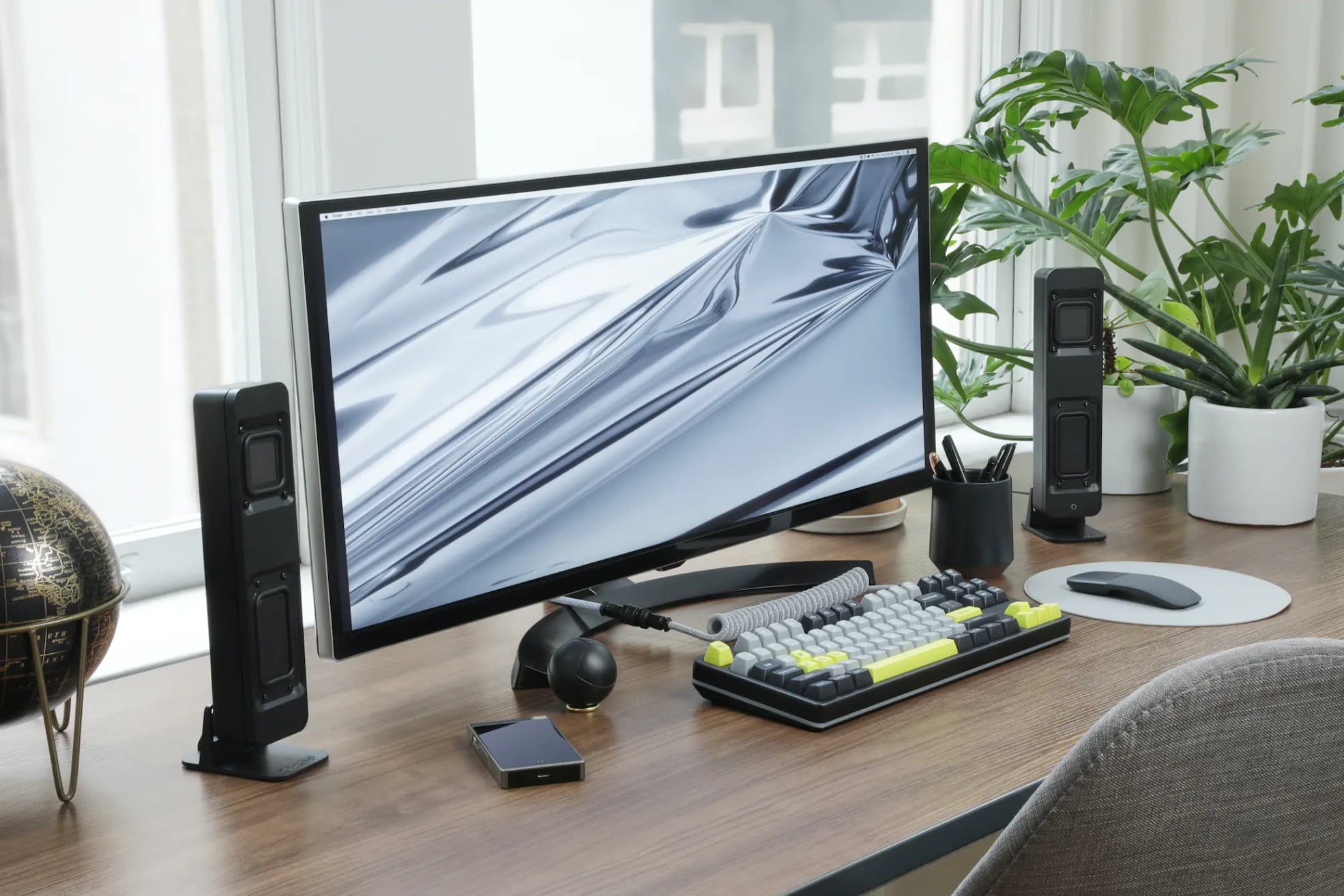 Drop's new desktop speakers are designed to sound great from just 2 or 3 feet away.
