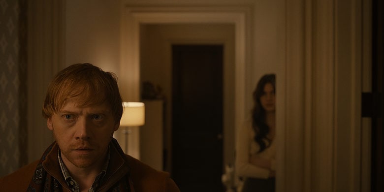 What nightmares will Julian (played by Rupert Grint, left) and (Nell Tiger Free) face in <em>Servant</em>'s fourth and final season?