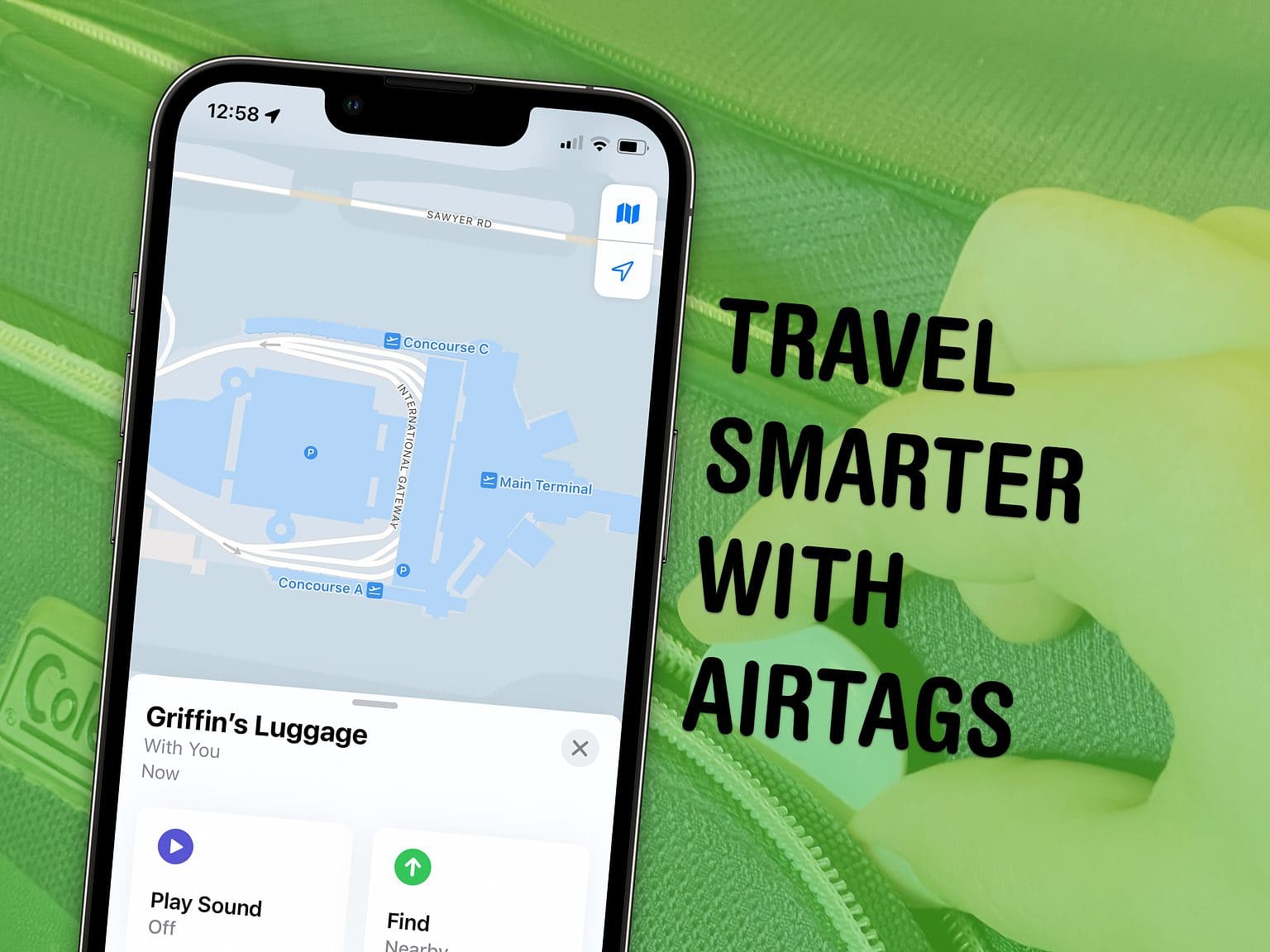 Travel smarter with AirTags