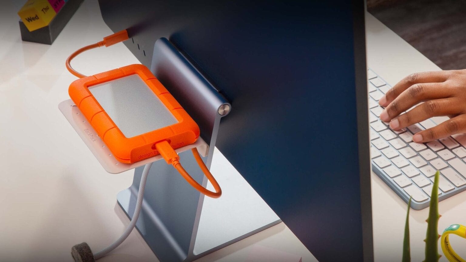 Put a BackPack on your iMac with this unique accessory