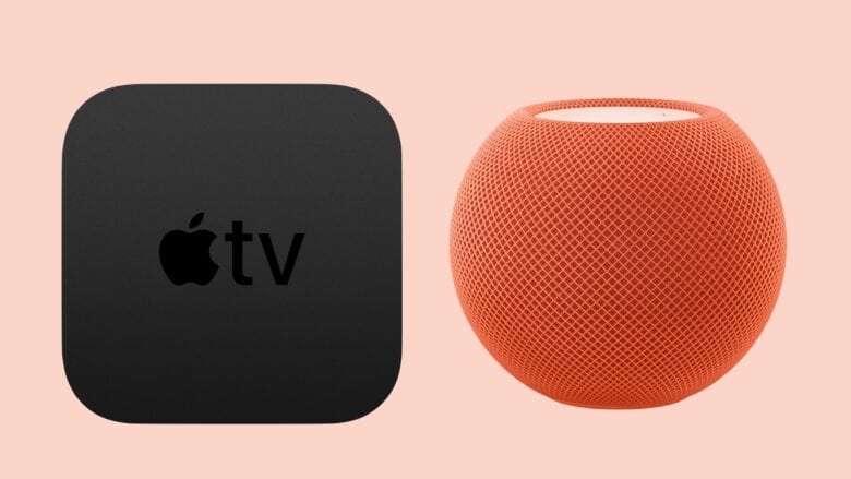 Apple TV and HomePod mini