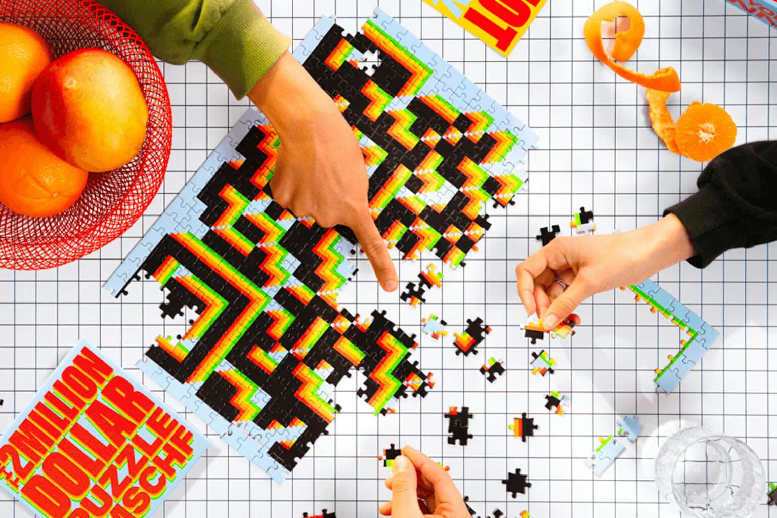 Win up to $1 million for celebrating National Puzzle Day.