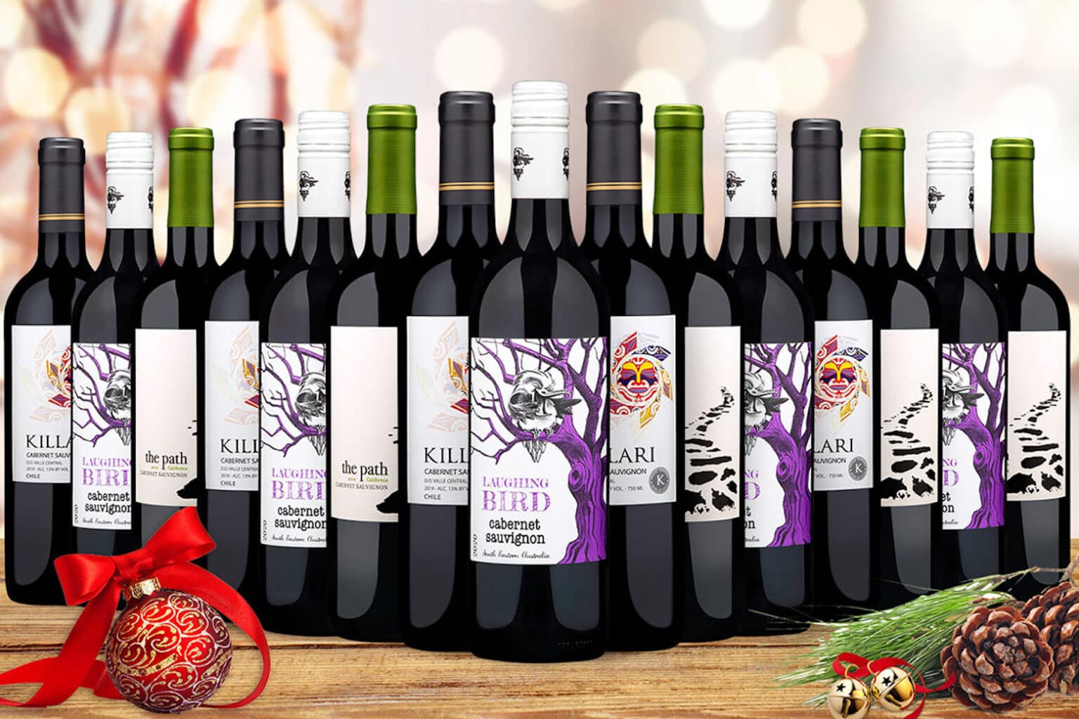 Get 15 bottles of wine shipped to your sweetie's doorstep for $79.99 this Valentine's Day.