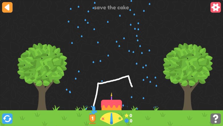 Draw shapes to solve puzzles in 'Squiggle Drop' now on Apple Arcade