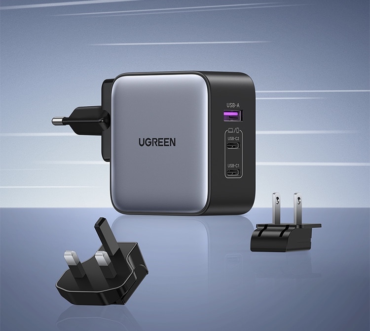 Wide compatibility and US, UK and EU plugs make the new charger great for travelers.