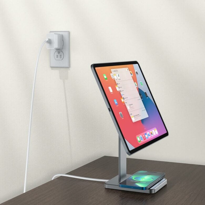 Kuxiu X27 Pro: Not just an iPad stand, but a wireless charging station too