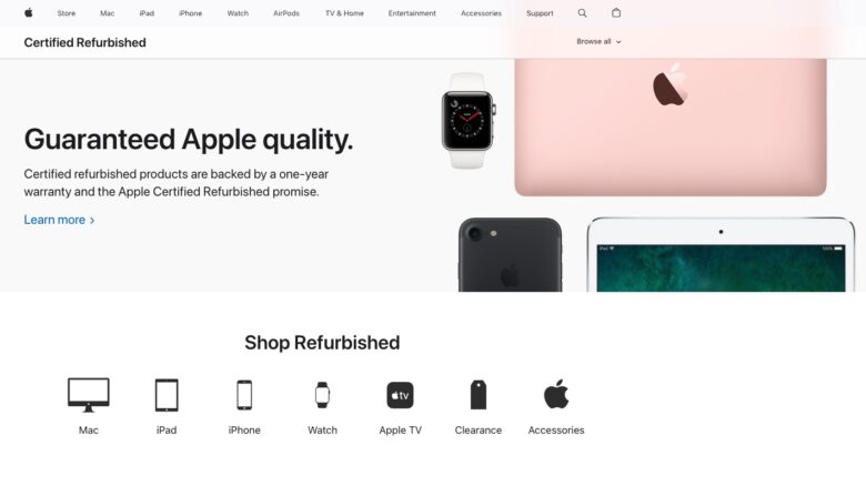 Apple Certified Refurbished Store