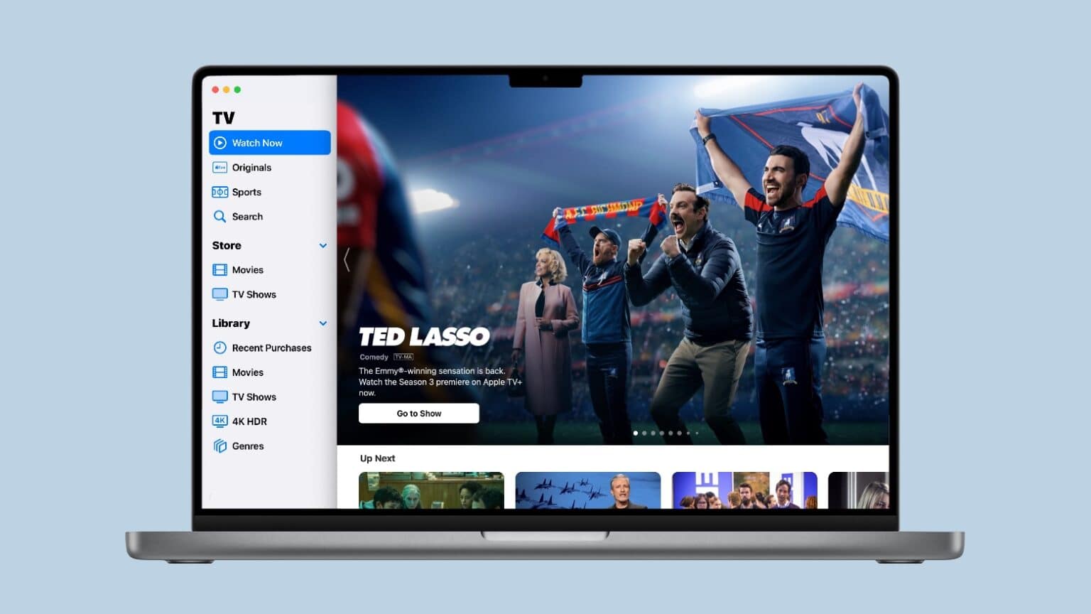 Apple TV app for Mac finally getting left sidebar