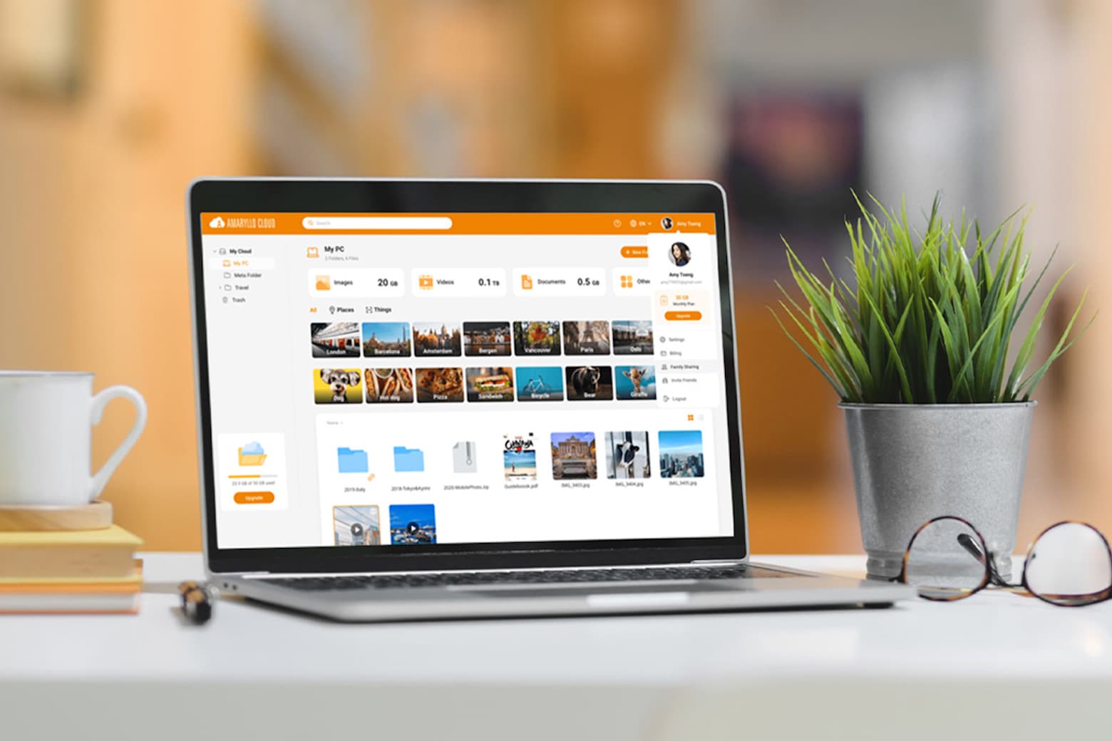 With three varieties of cloud storage options, you can say goodbye to low storage notifications.
