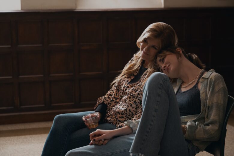 Connie Britton and Audrey Corsa in "Dear Edward," now streaming on Apple TV+.