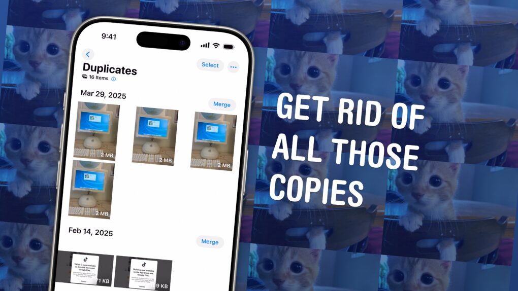 Get Rid of All Those Copies