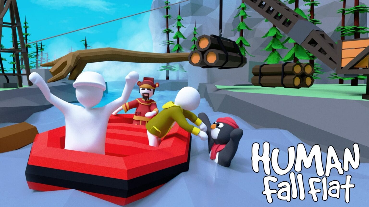 'Human: Fall Flat+' on Apple Arcade