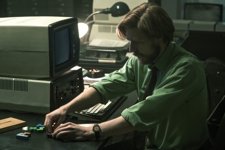 Nikita Efremov plays game designer in "Tetris," premiering March 31, 2023 on Apple TV+.