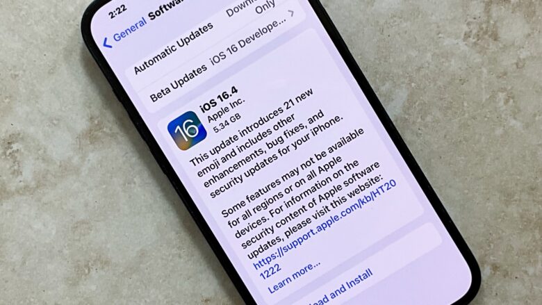 iOS 16.4 release candidate