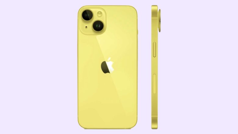 Yellow iPhone 14 might be right around the corner