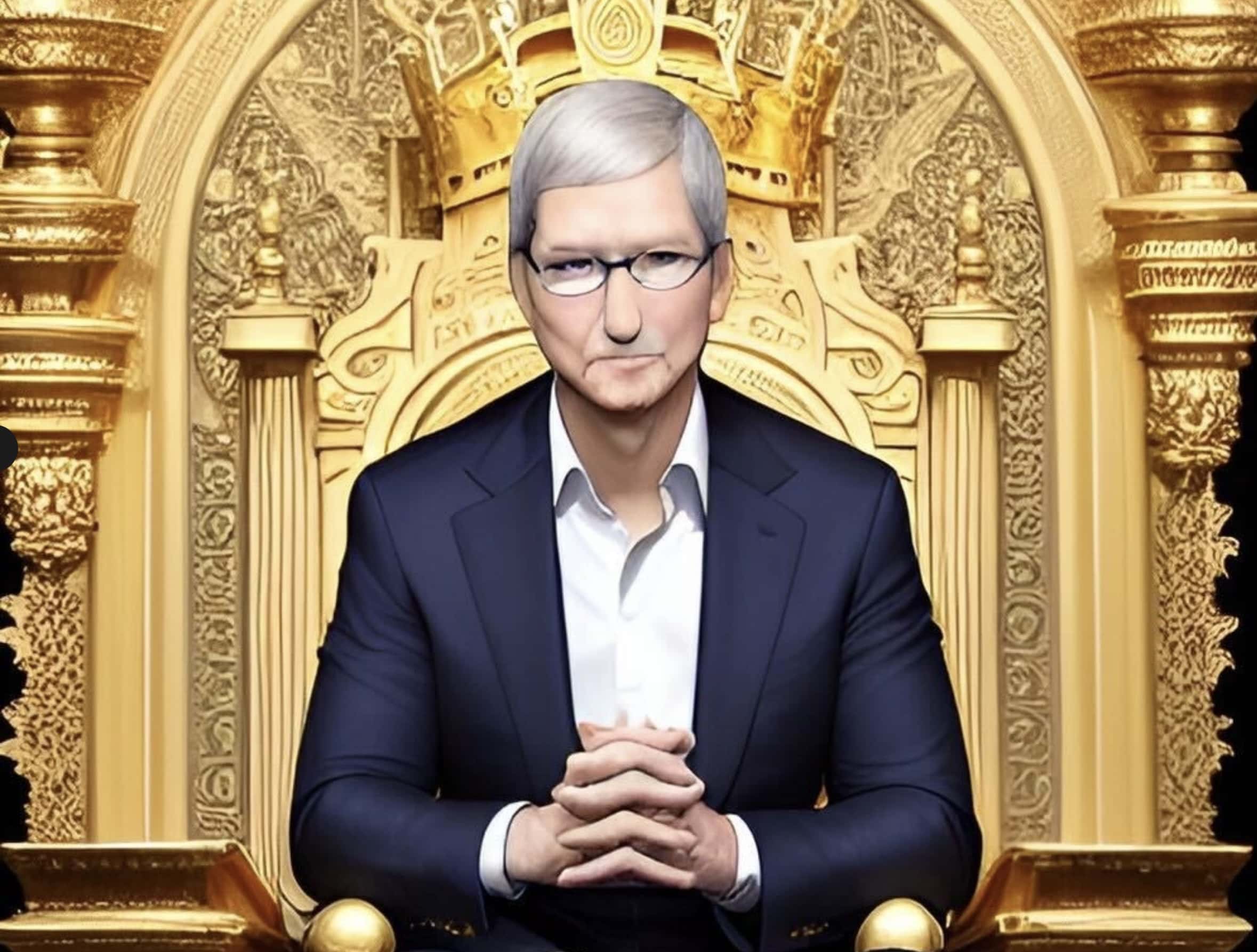 Read more about the article Tim Cook dinner commits Apple to generative AI