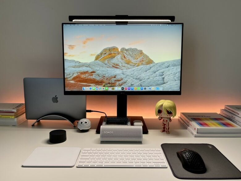 A light strip -- in this case one from Nanoleaf -- can make a big difference.