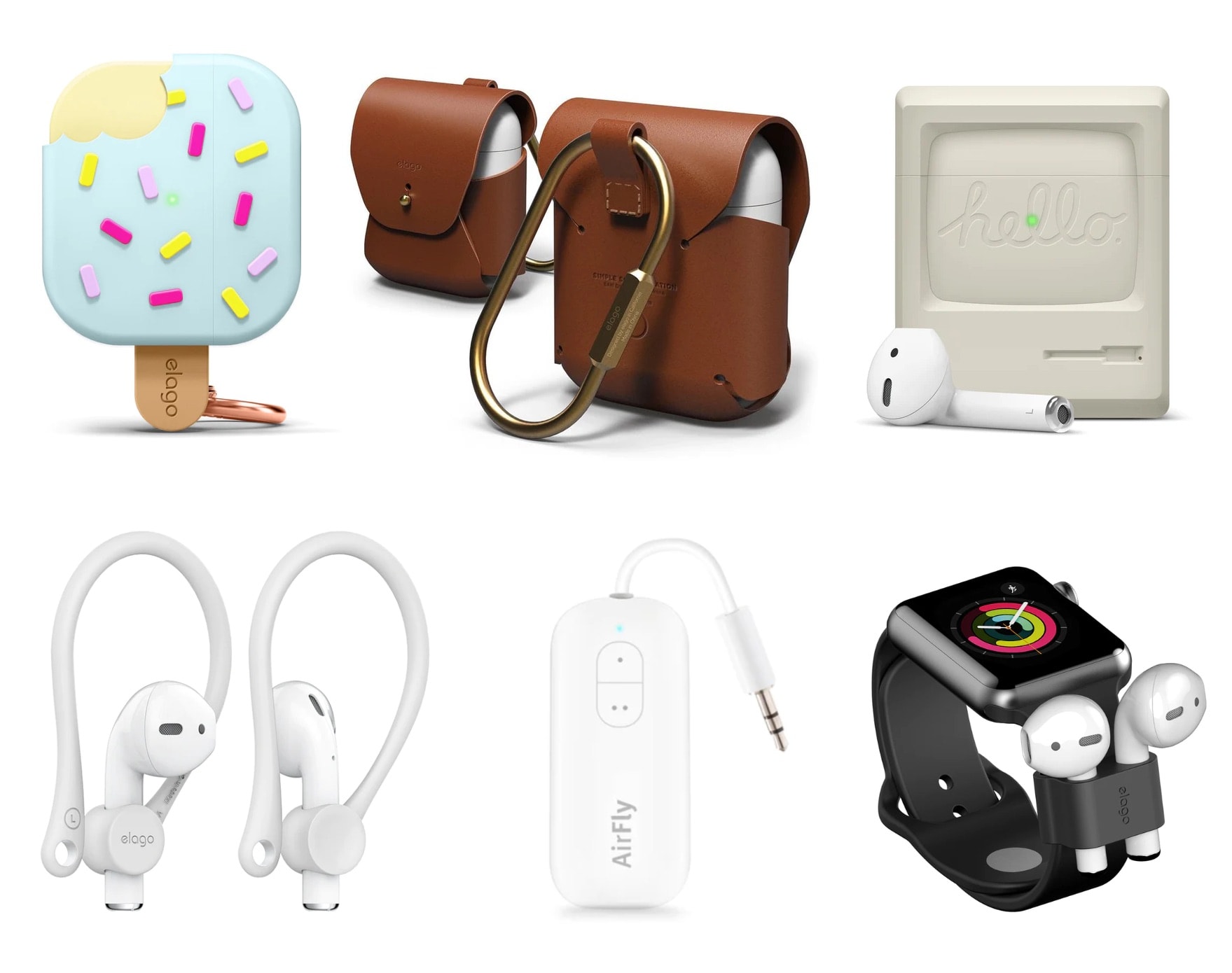 AirPods accessories available on the Cult of Mac Store