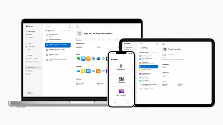 Apple Business Essentials offers a subscription that brings together device management, 24/7 support and cloud storage.