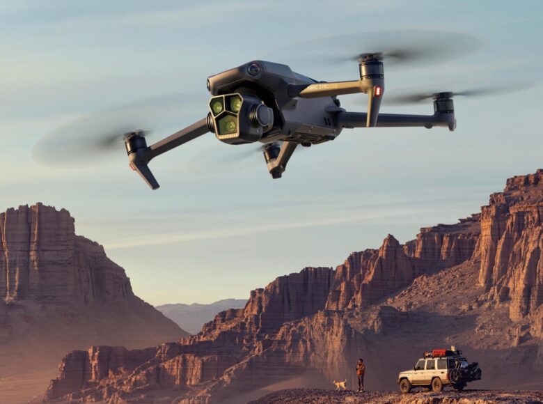 The new drone's third medium telephoto lens opens up lots of possibilities.