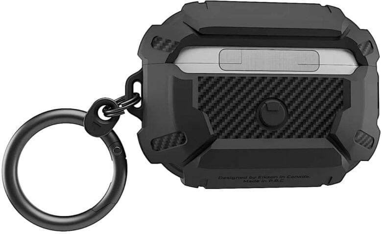 Elkson's case will keep your AirPods Pro safe and comes with a handy keychain ring.