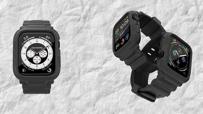 Elkson's Quattro Bumpter makes one tough case and band for Apple Watch.
