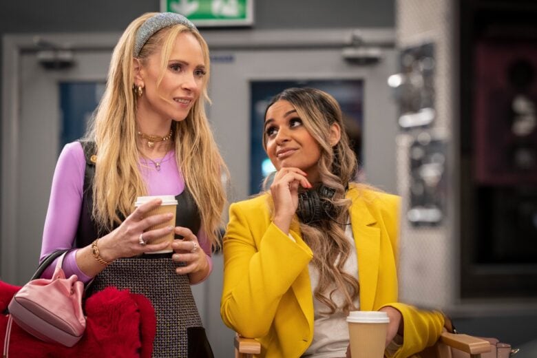 Ted_Lasso_Photo_030402 Juno Temple and Ambreen Razia in "Ted Lasso," now streaming on Apple TV+.