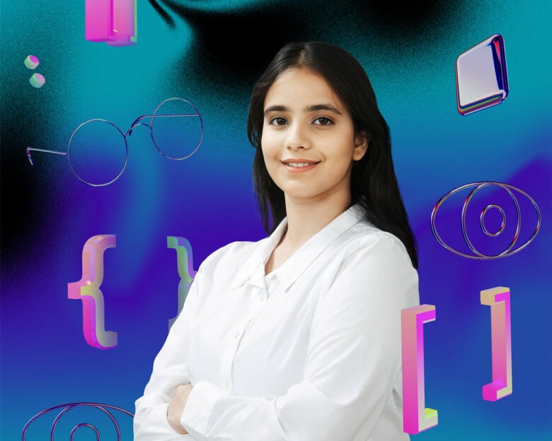 Asmi Jain's app help's strengthen eye muscles.