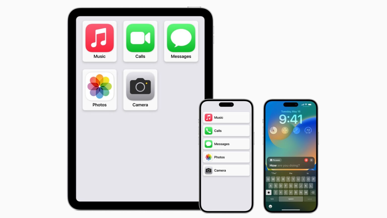 Apple promises Live Speech, Personal Voice, and Point and Speak are coming to iOS 17