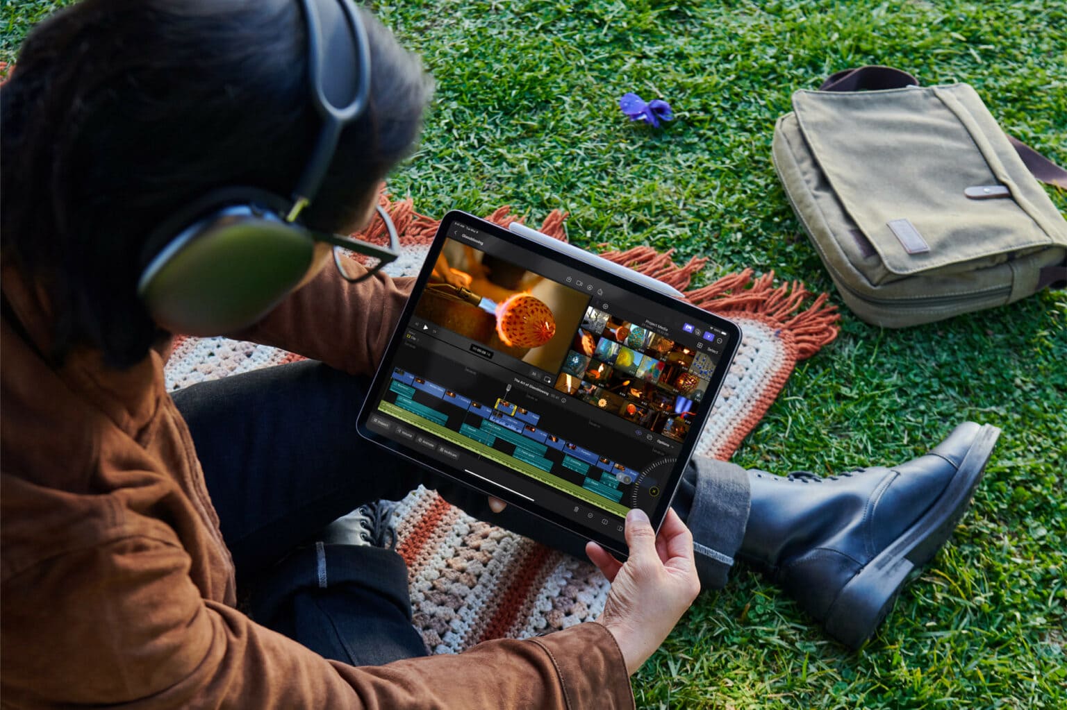 Final Cut Pro for iPad gives users the ultimate mobile studio for all their video and editing needs — no matter where they are.