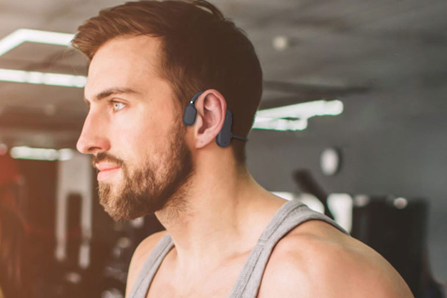 Listen safely almost anywhere with these $34 open ear headphones.