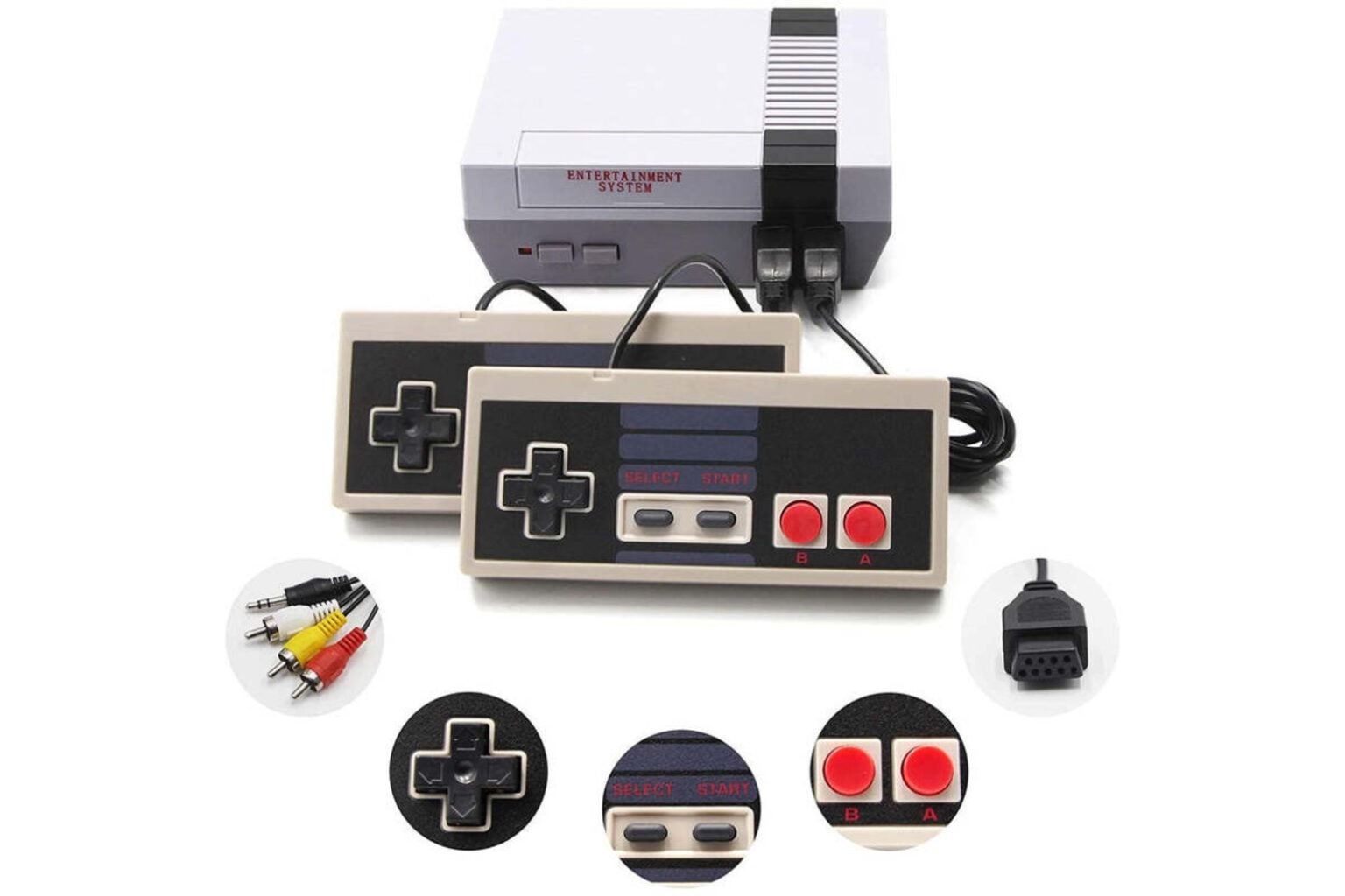 Travel back in time with a $25 gaming console and 620+ vintage games.