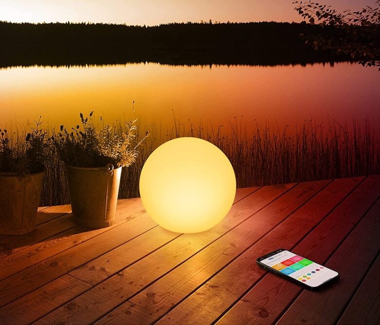 Bring lighting ambiance and control it with your iPhone or iPad.