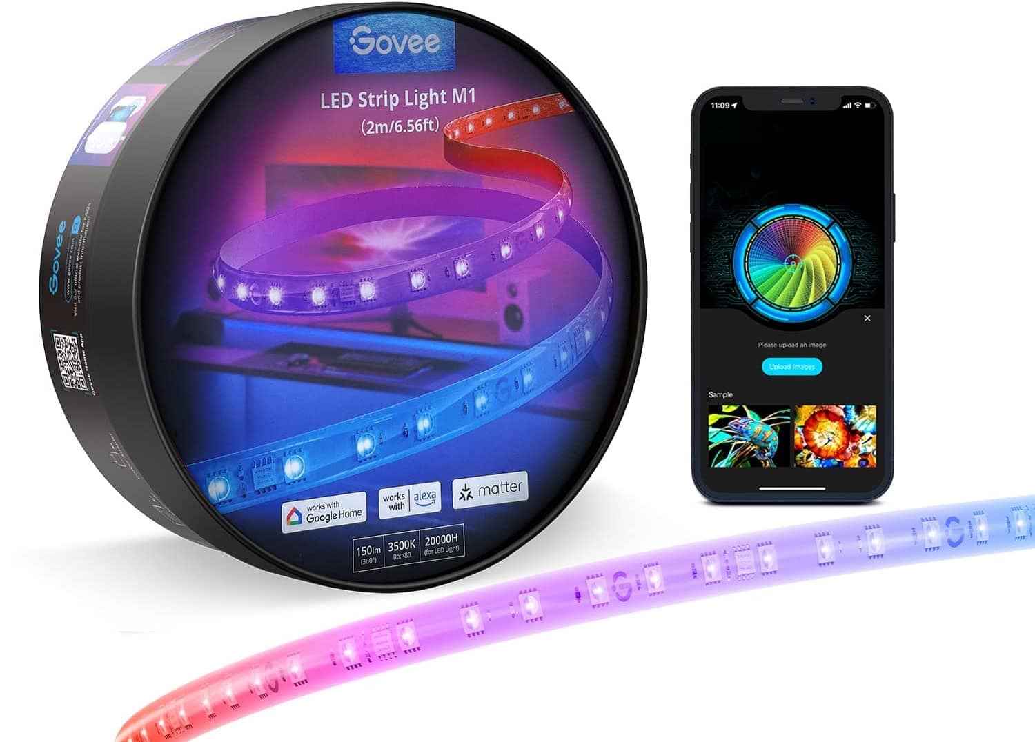 Govee's popular smart-lighting products now include an LED strip that works with the new Matter standard and, therefore, with HomeKit.