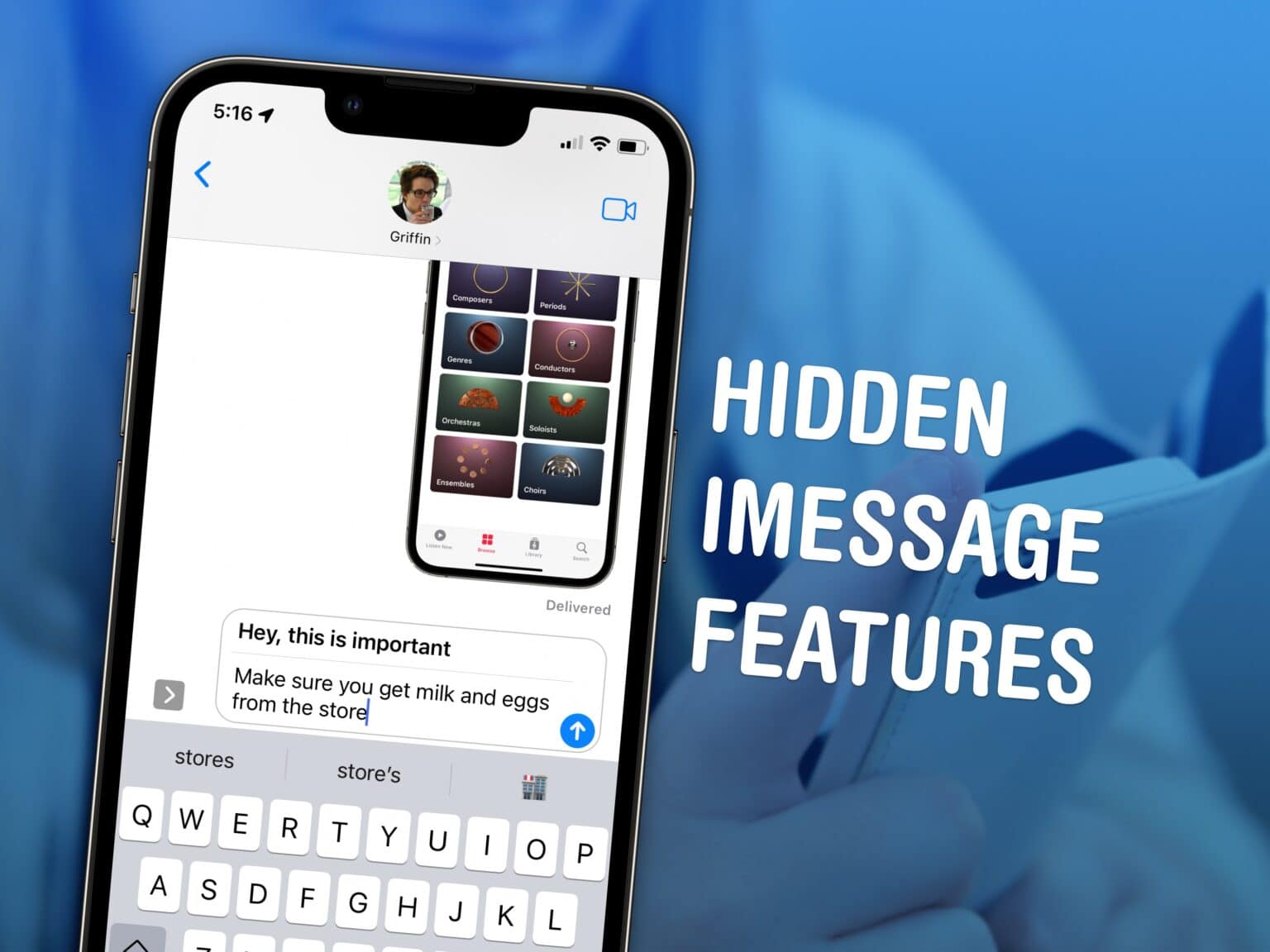 Hidden iMessage Features